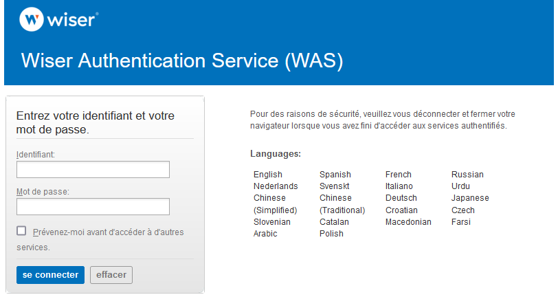 WAS Access