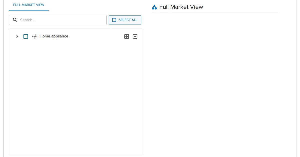 Catalogs filter